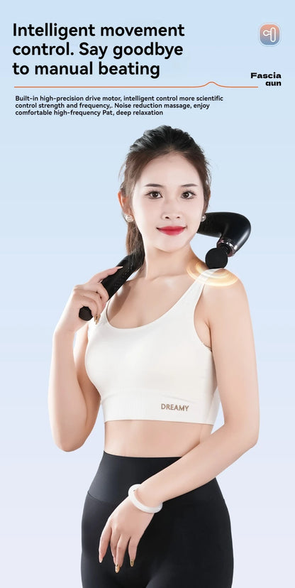 Extended Handle Electric Massage Gun