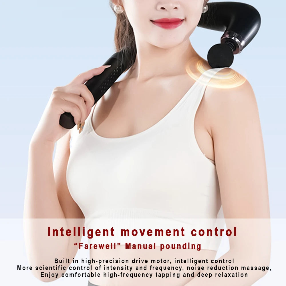 Extended Handle Electric Massage Gun