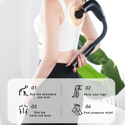 Extended Handle Electric Massage Gun